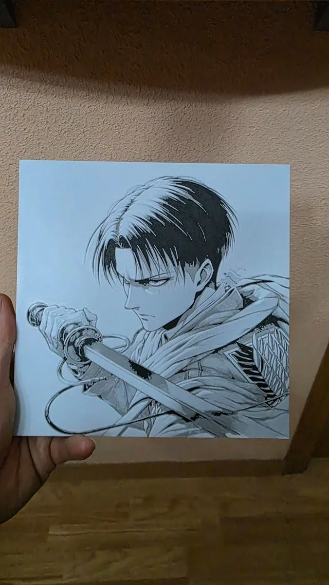 LÁMINA Levi - Attack on Titan