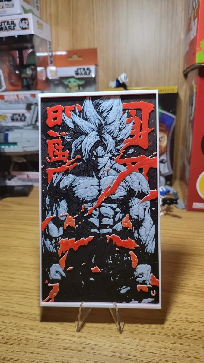 Lámina de Goku Dragon Ball