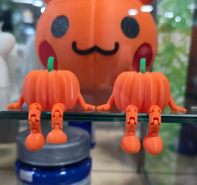 Mini Calabaza Halloween Articulada