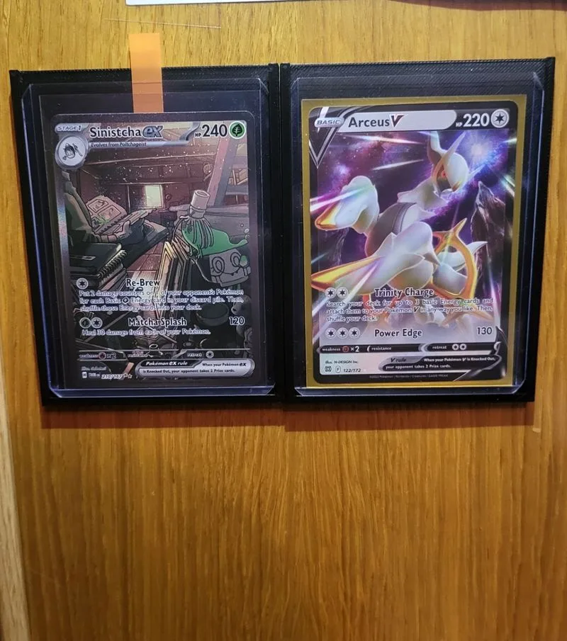 Marcos expositores para Cartas Pokemon, etc.