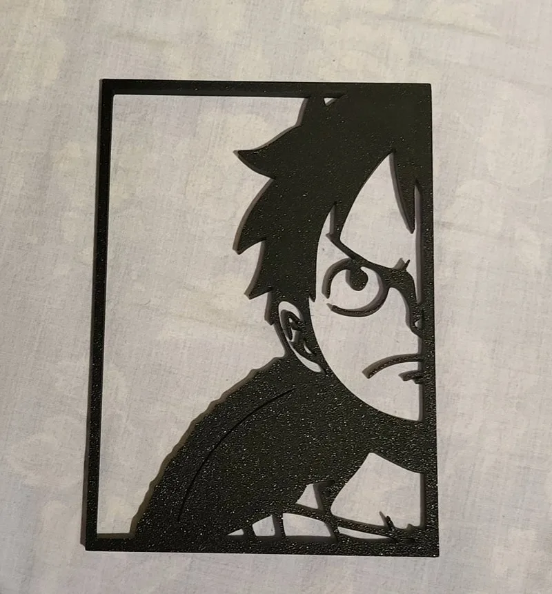 Decoración de pared Luffy One Piece