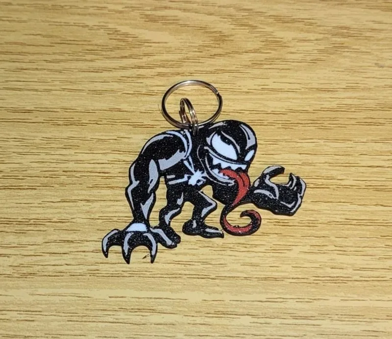 Llavero Venom Marvel Impreso en 3D