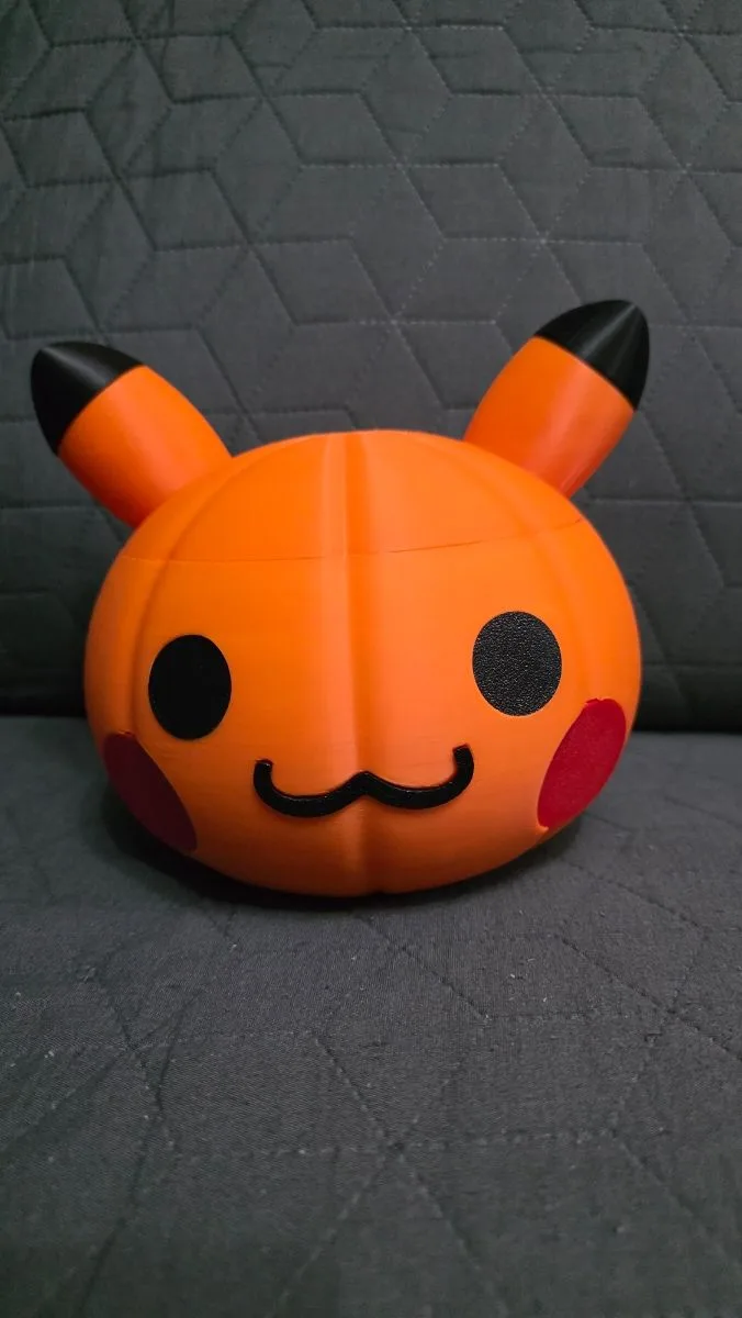 Pikachu Calabaza Bol Halloween Pokemon