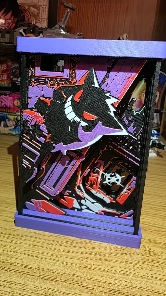 Diorama Gengar 3D Pokemon TCG Pocket