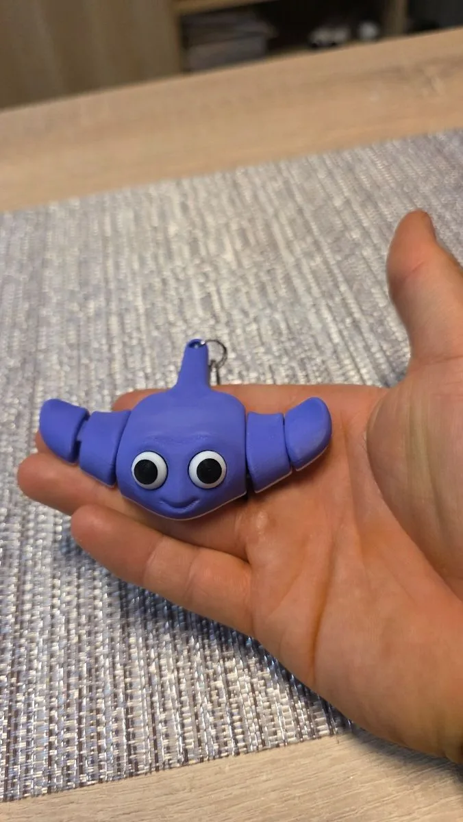 Llavero Manta Raya Articulada