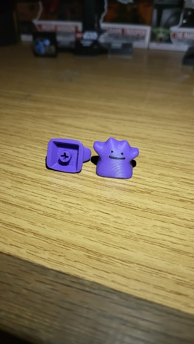Keycap Ditto teclas para teclado Pokemon